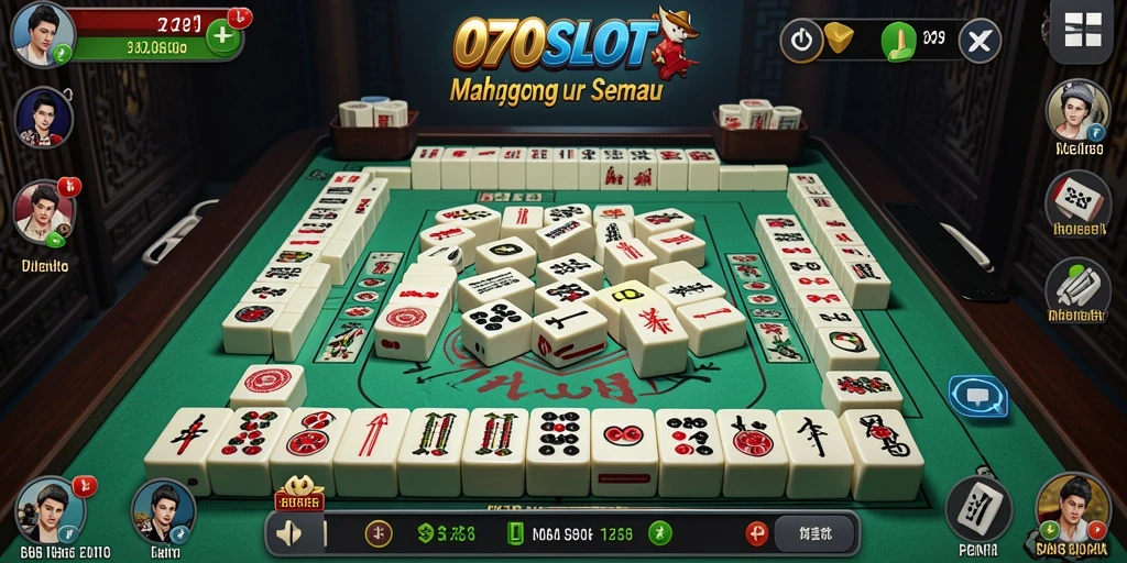 Screenshot menampilkan gameplay Mahjong yang menarik dan menantang.