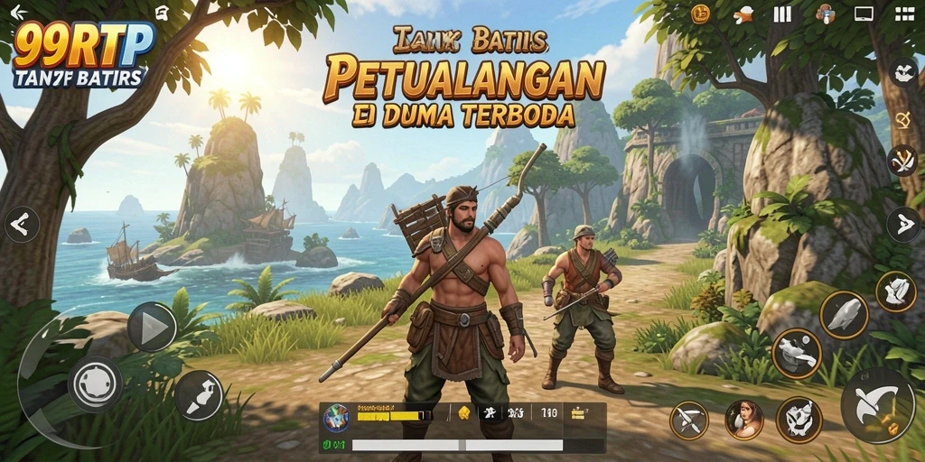 Tampilan gameplay menarik dari 99RTP dengan dunia terbuka yang luas.