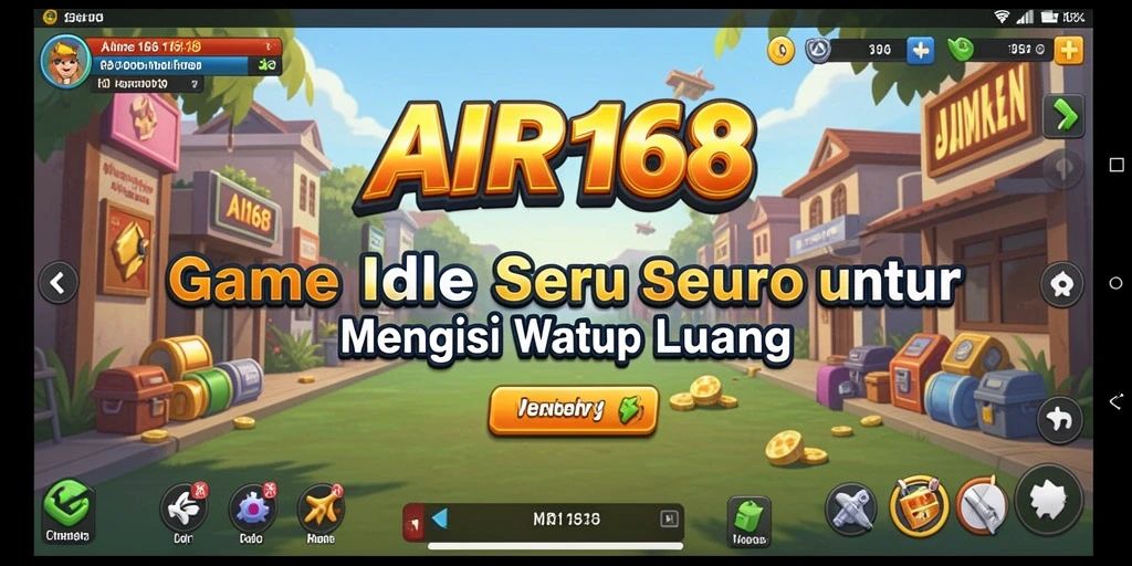 Tampilan screenshot dari gameplay AIR168 yang menunjukkan karakter beraksi.