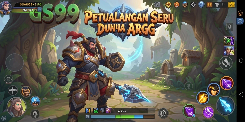 Tampilan gameplay seru dan mendebarkan di dunia ARPG.