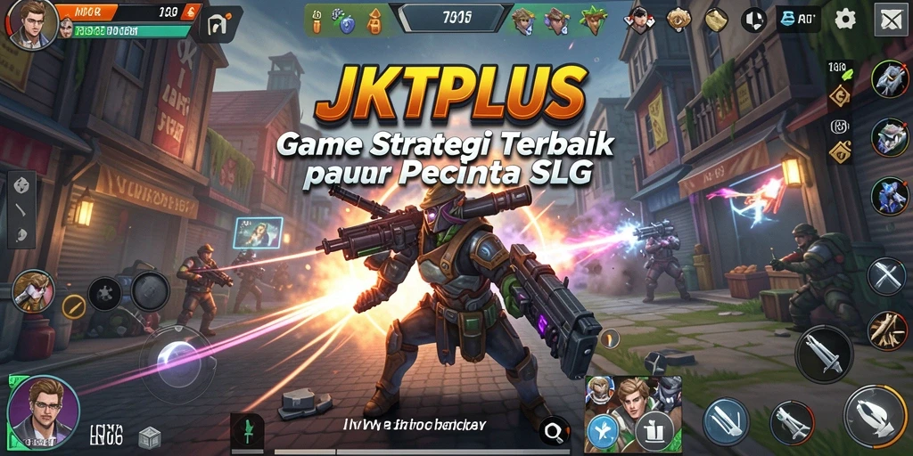 Tampilan gameplay seru dan strategi dalam JKTPLUS.