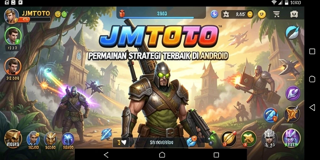 Tampilan gameplay JMTOTO yang menarik dan penuh strategi.