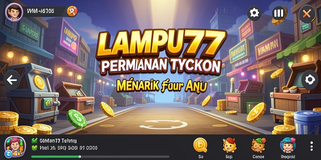 Screenshot utama LAMPU777 menampilkan gameplay Tycoon yang seru.