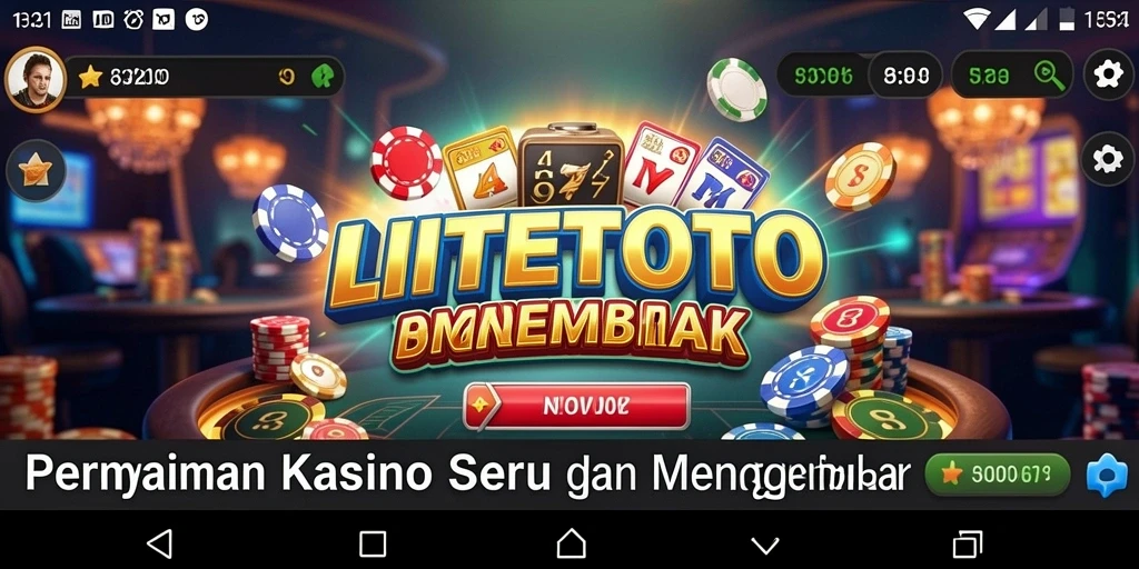 Tampilan gameplay kasino yang menarik dari LITETOTO.