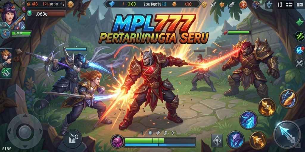 Tampilan gameplay seru dan menegangkan di MPL777.