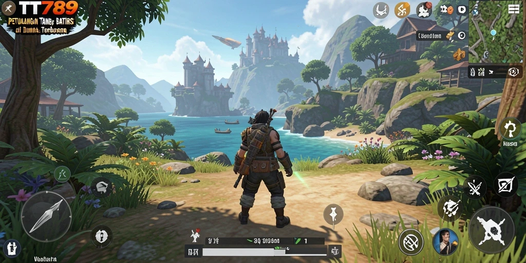Tangkapan layar gameplay TT789 menunjukkan petualangan di dunia terbuka yang menakjubkan.